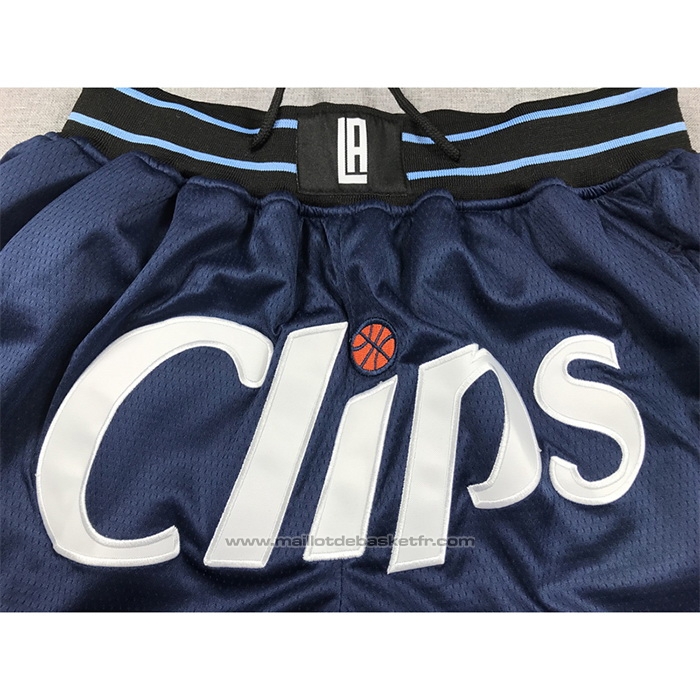 Short Los Angeles Clippers Ville Just Don 2023-24 Bleu